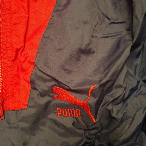 Vintage Puma Men's Rain Jacket - Picture 3 of 6